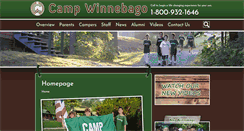 Desktop Screenshot of campwinnebago.com